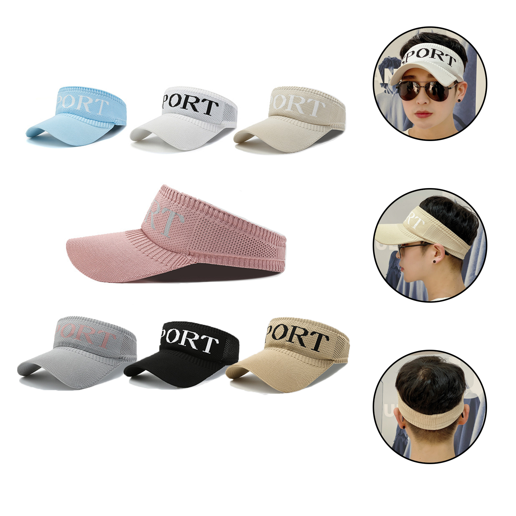 Sports Sun Visor Hats Summer Caps