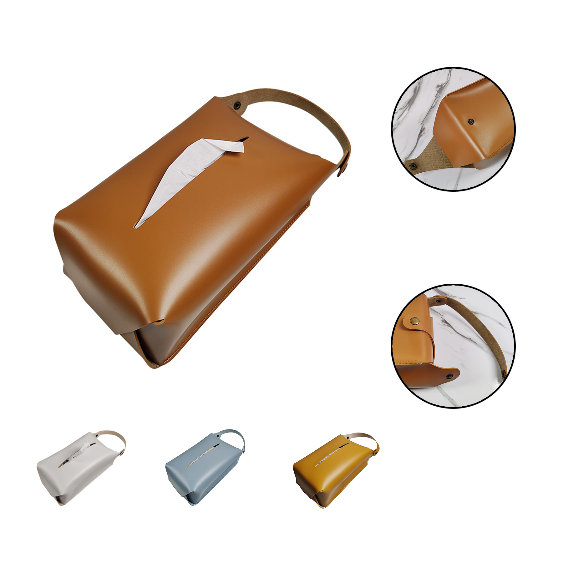 Facial Tissue Cover Napkin Box Bathroom Holder