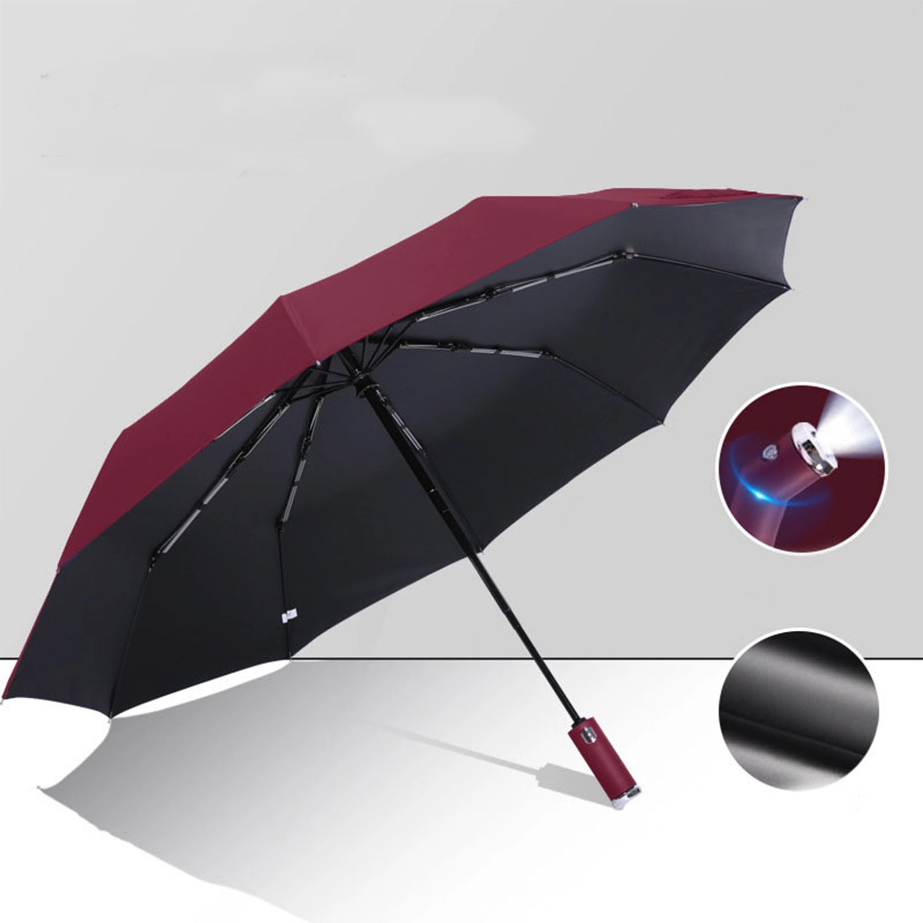 Oversize Golf Umbrella With Solid Wood Handle - Image 4