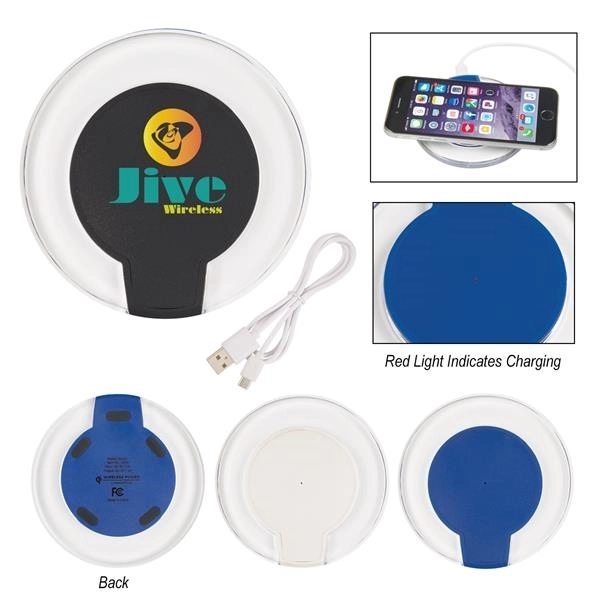 Light Up Wireless Phone Charging Pad