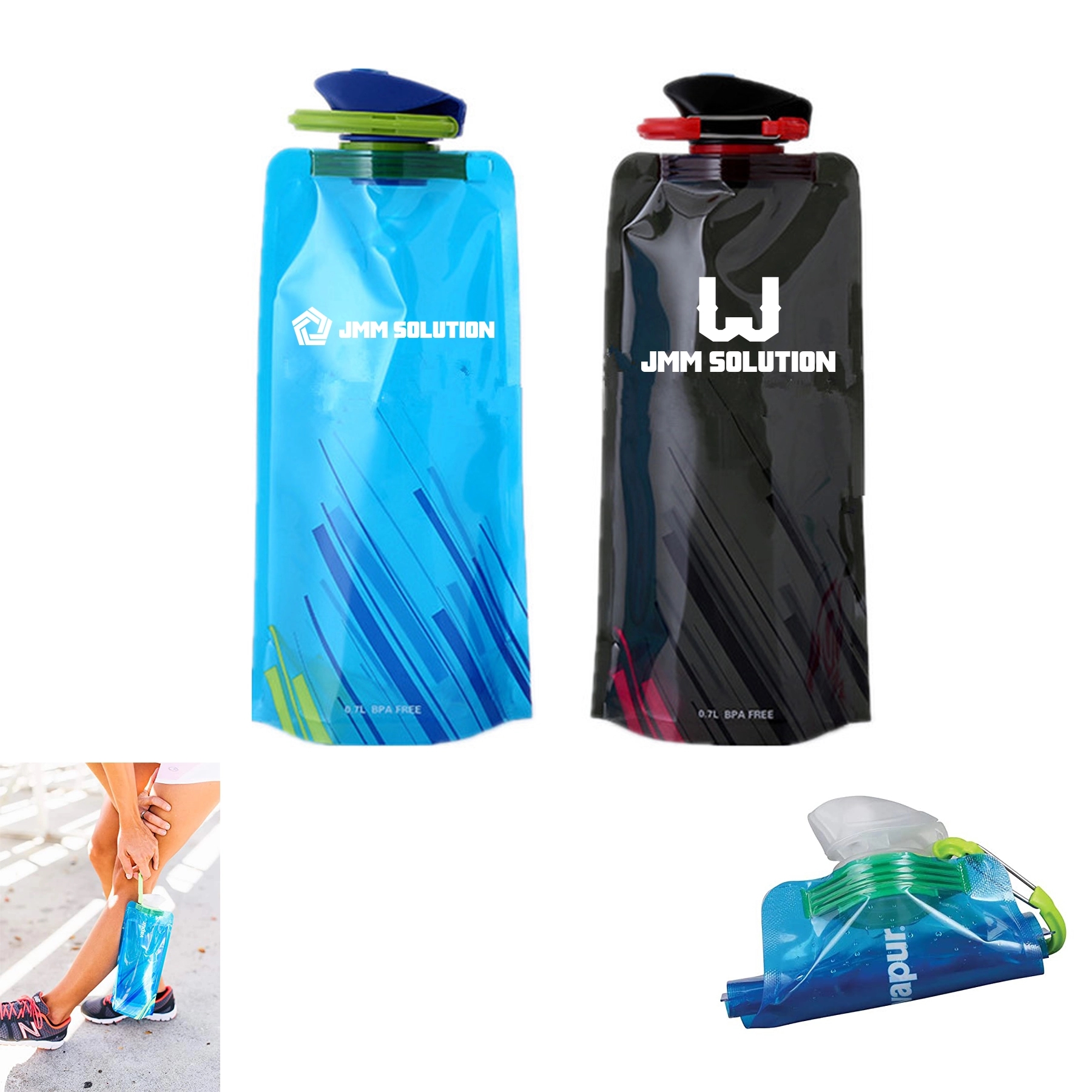 23 Oz Collapsible Canteens Water Bag