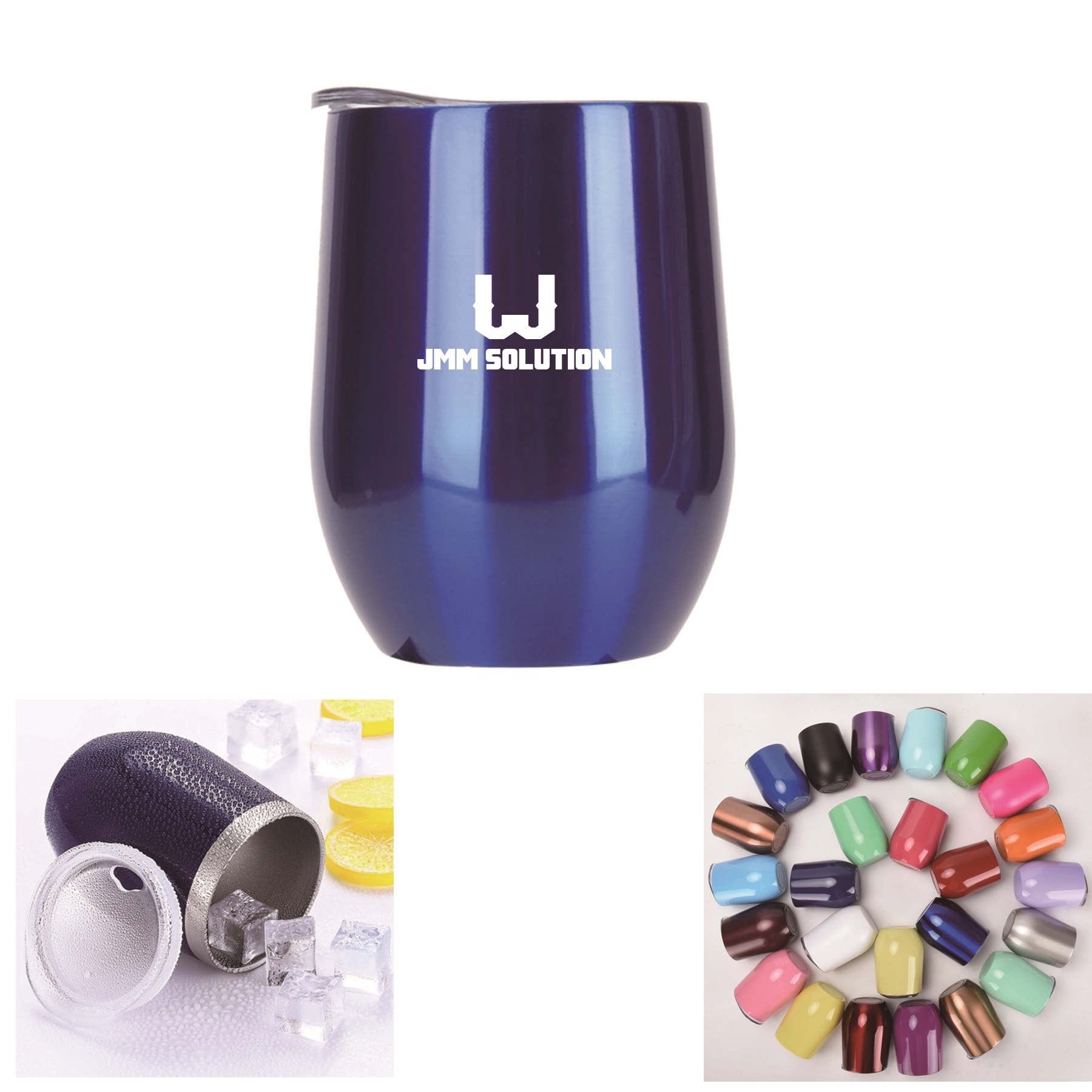 Insulated Wine Tumbler With Lid