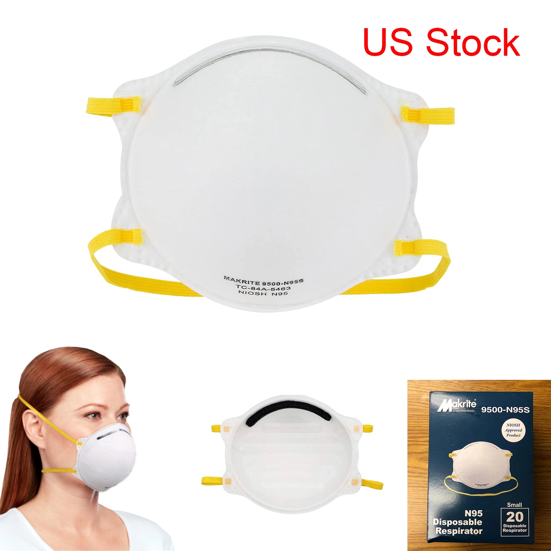 Certified Makrite 9500-N95S - SMALL SIZE ONLY