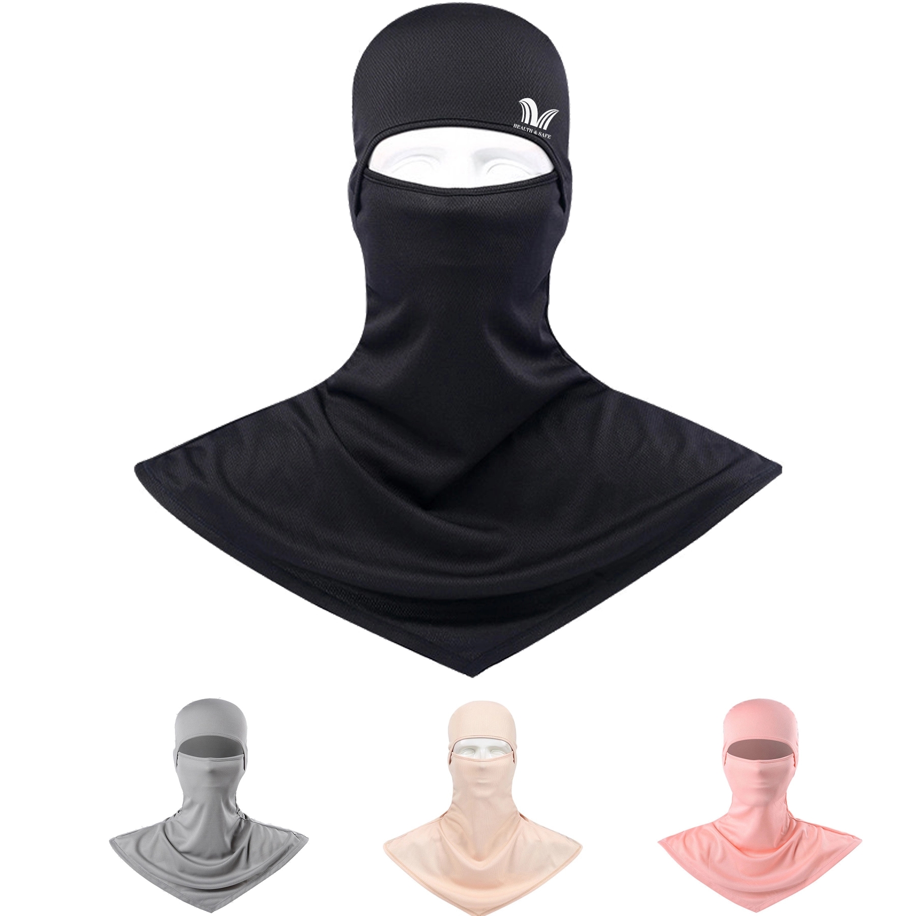 Polyester Sunblock Breathable Cycling Face Mask