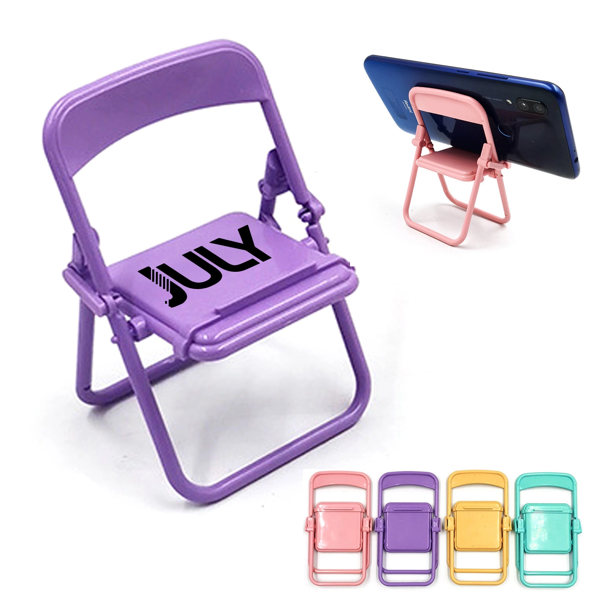 Creative Foldable Chair Cellphone Stand