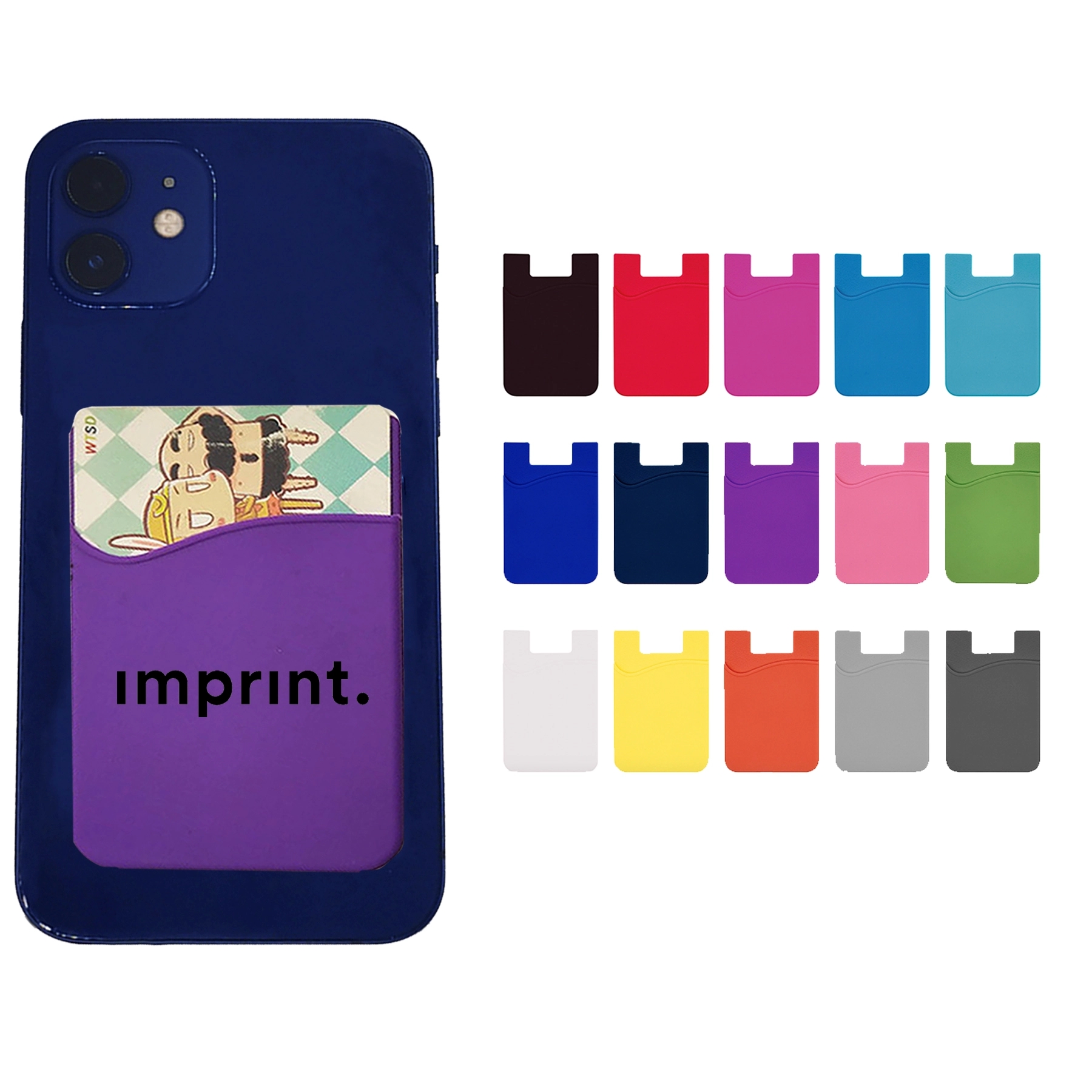 Silicone Phone Wallet Holder