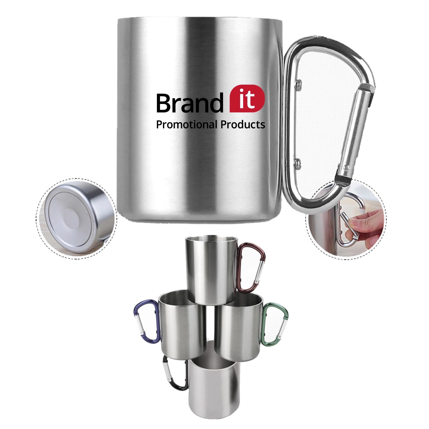 Outdoor Carabiner Mug