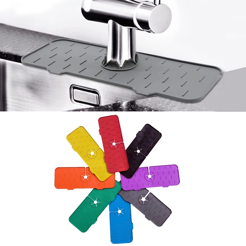 Silicone Kitchen Bathroom Sink Drain Mat
