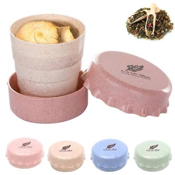 Portable Collapsible Folding Cup With Lid