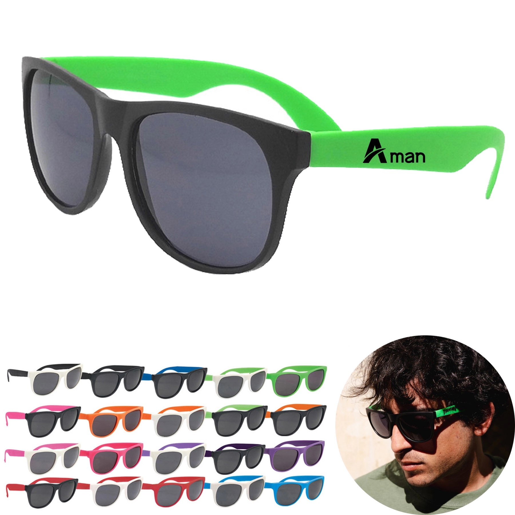 Rubberized Sunglasses