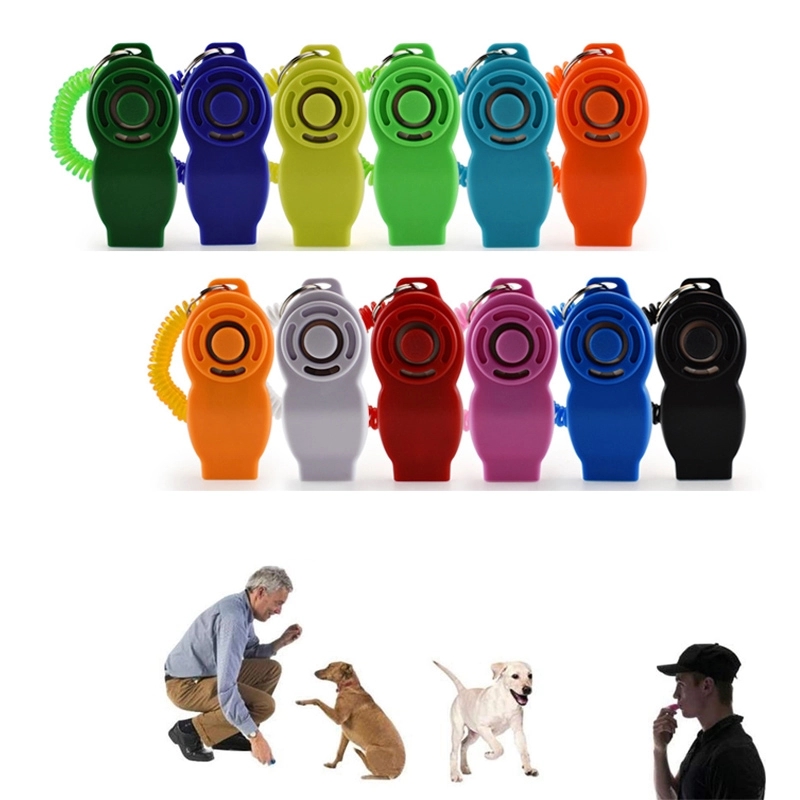 High Quality 2-in-1 Pet Training Clicker And Whistle