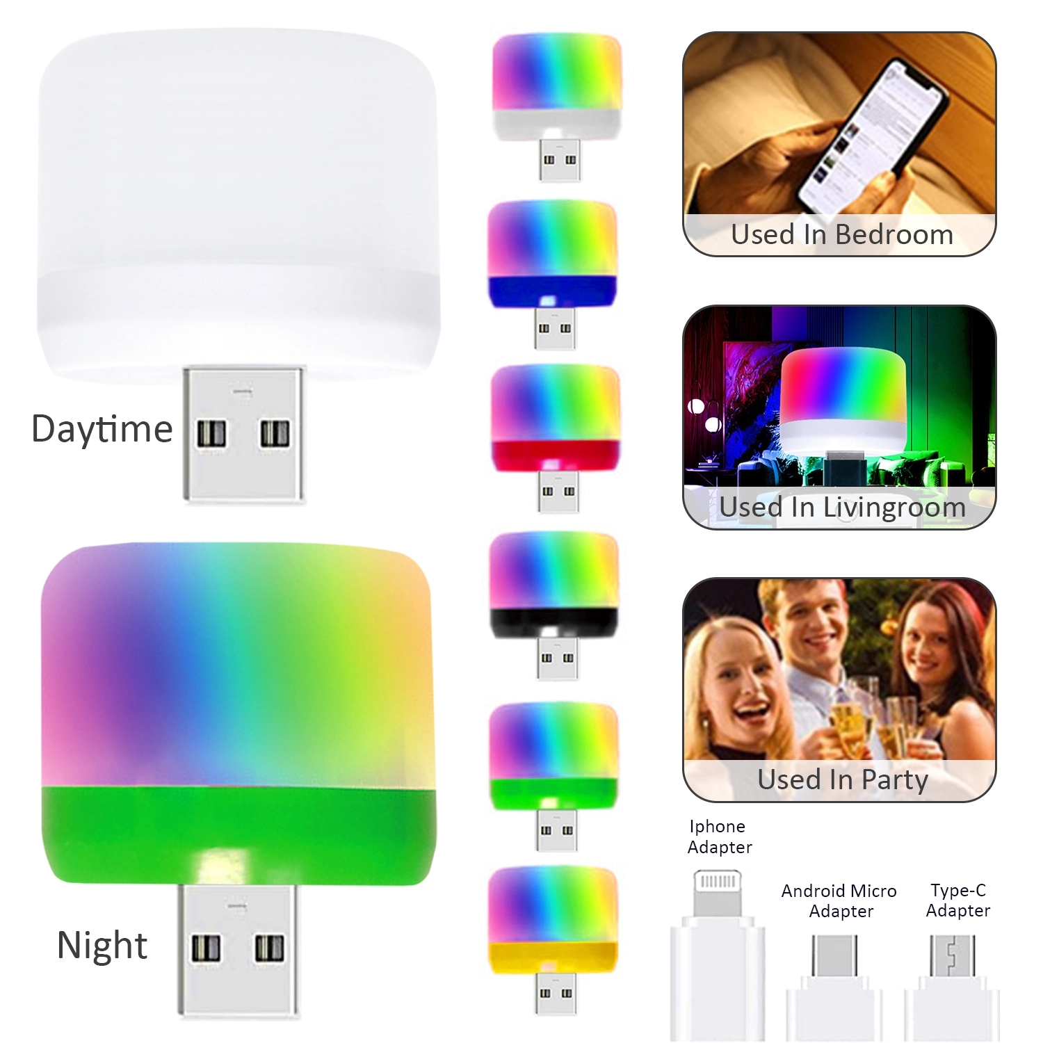 Mini Usb Disco Ball Light - Image 3