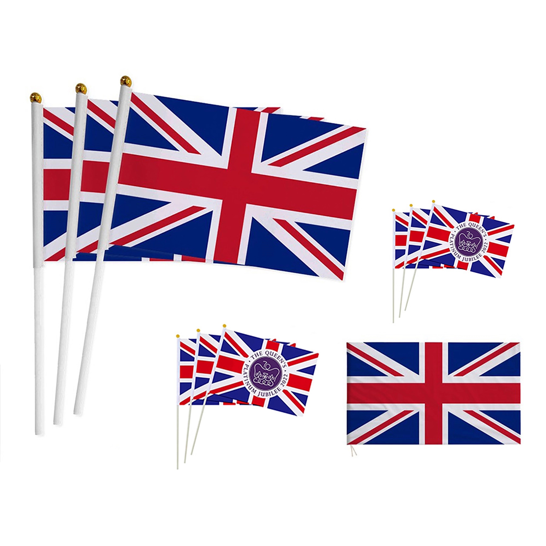 Handheld Polyester Flag