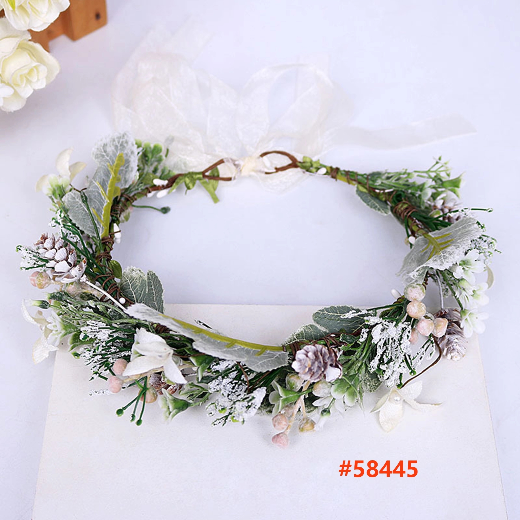 High Quality Standard Handmade Flower Crown - Image 6