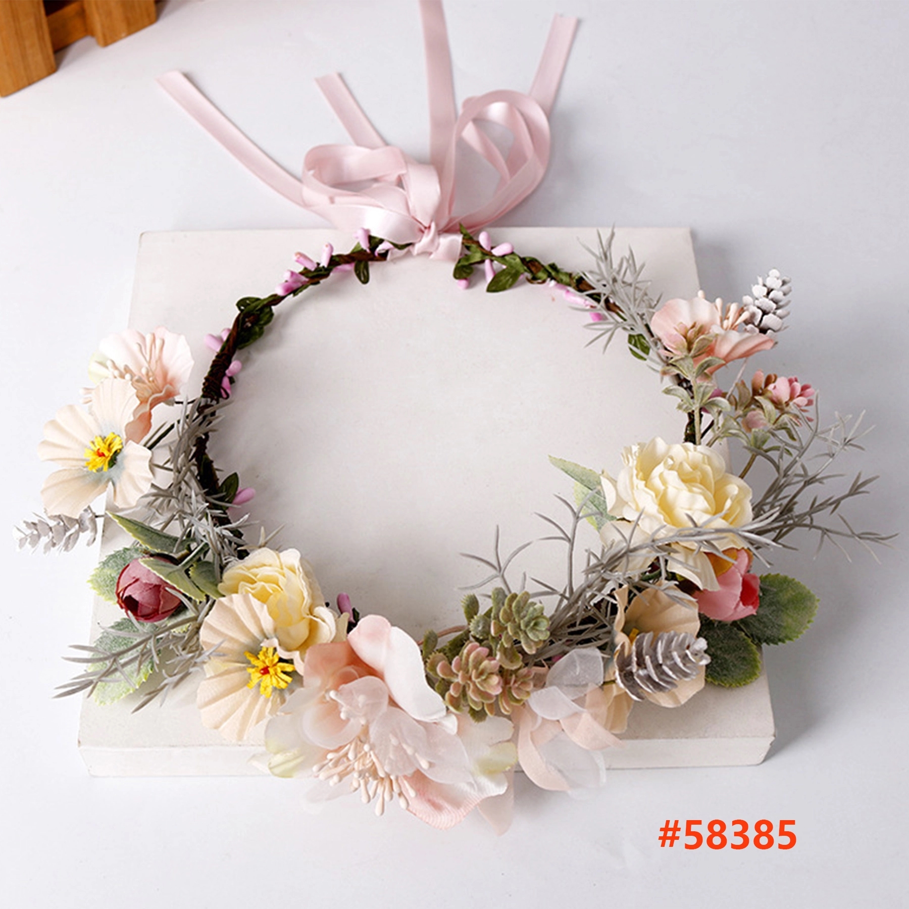 High Quality Standard Handmade Flower Crown - Image 8