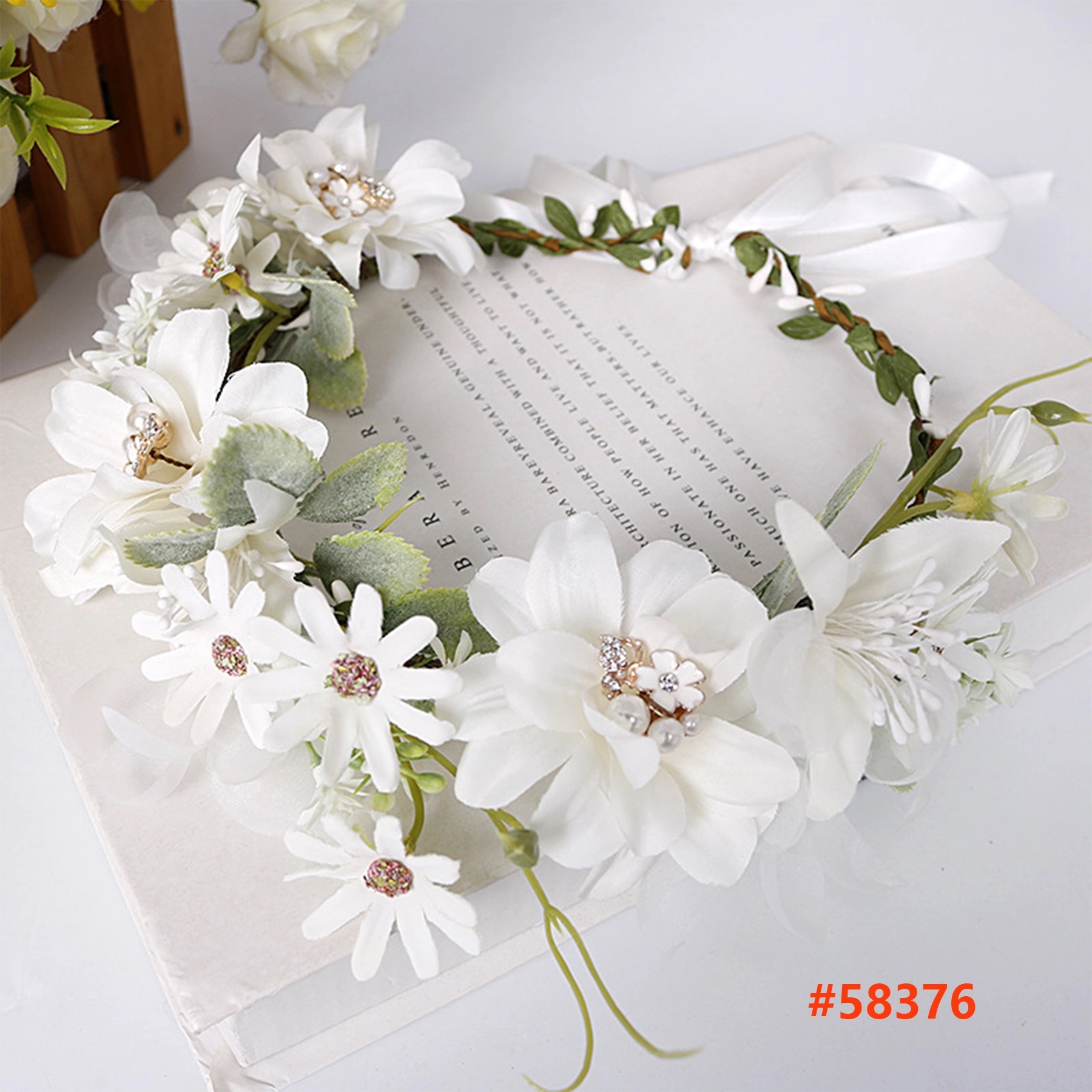 High Quality Standard Handmade Flower Crown - Image 10