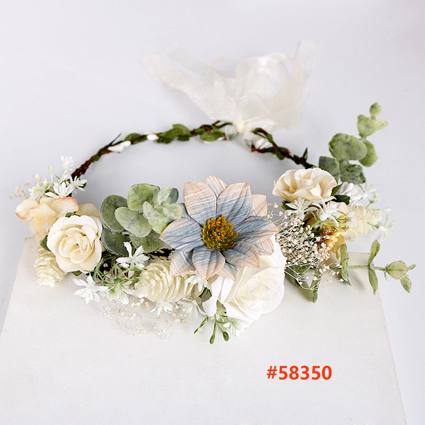 High Quality Standard Handmade Flower Crown - Image 15