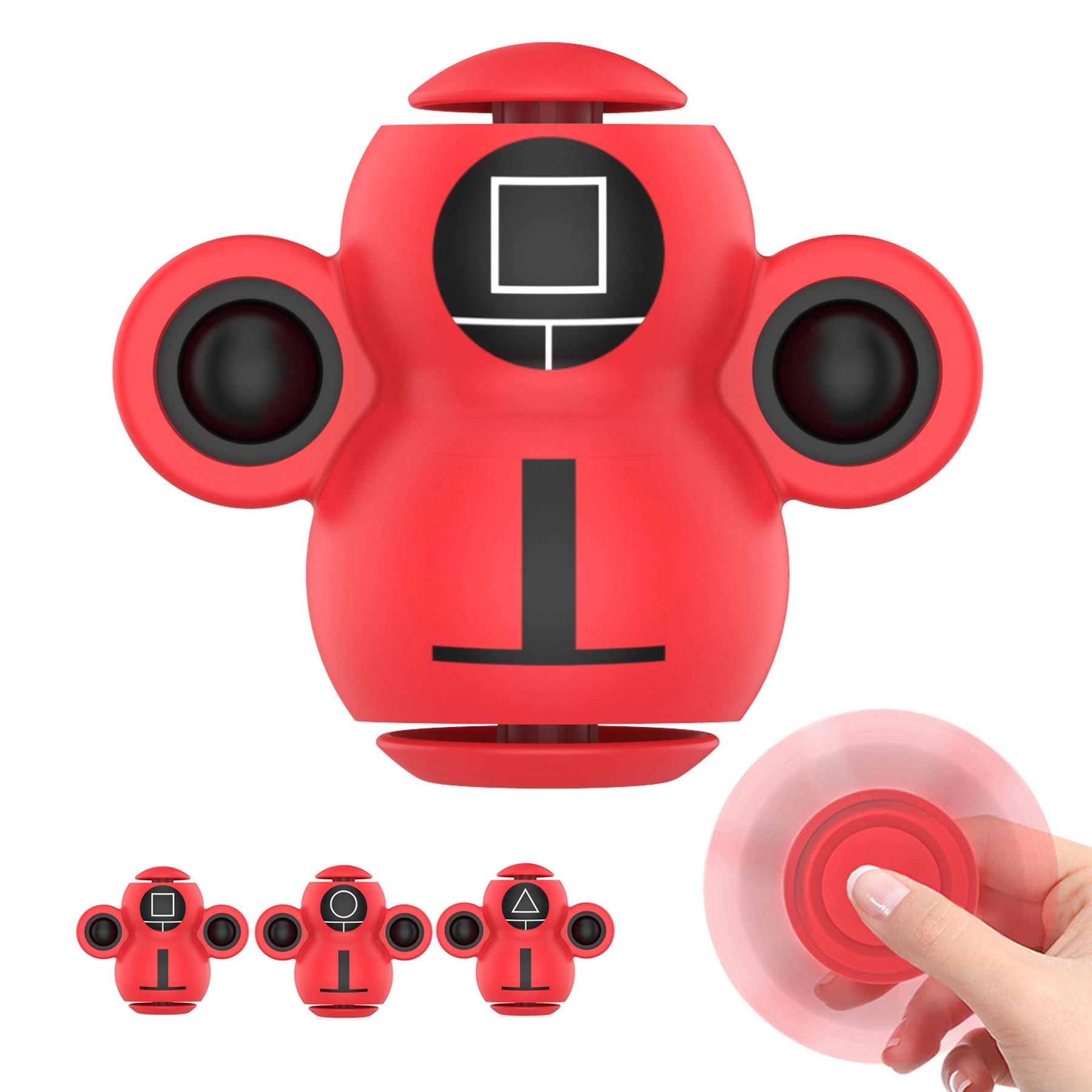 Rotating Push Pop Fidget Toy