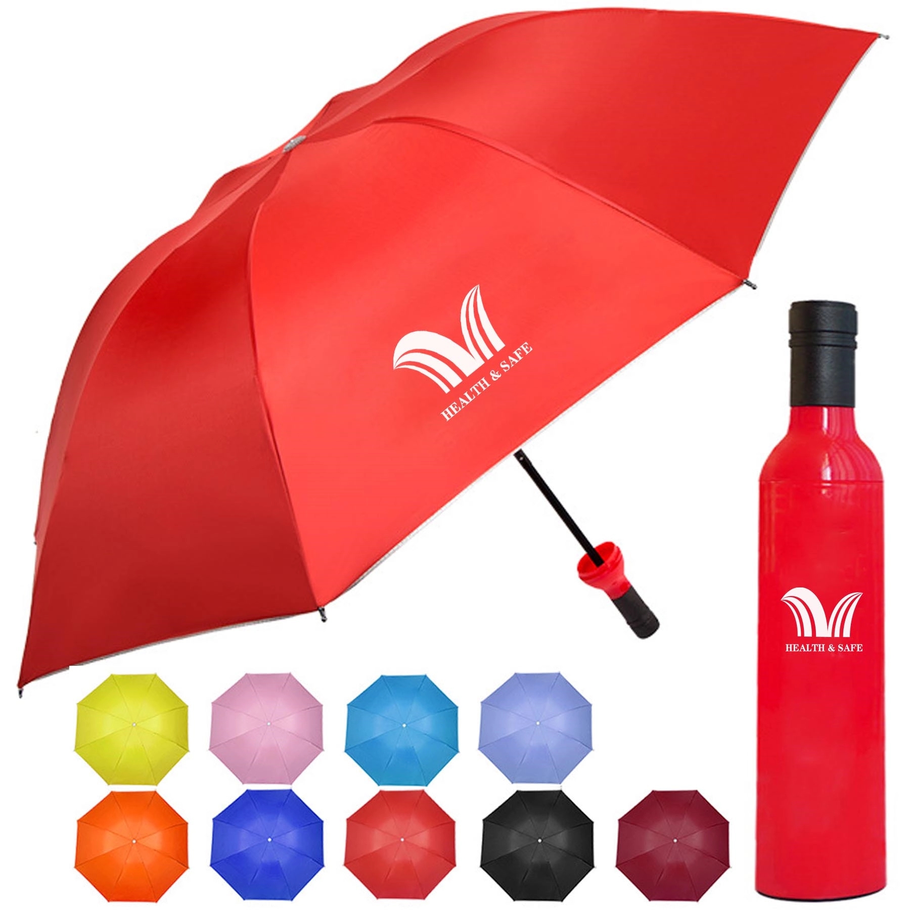 Novelty Gift-Custom Bottle Umbrella
