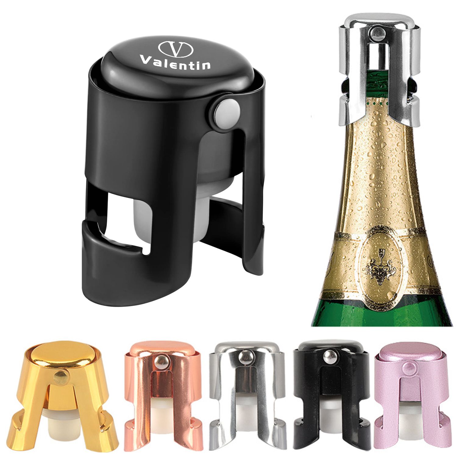 Stainless Steel Champagne Stopper