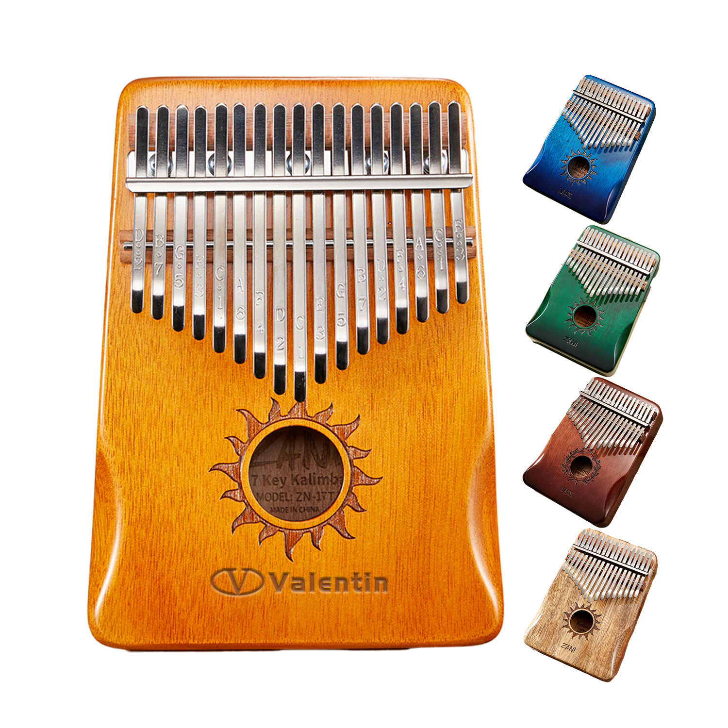 Kalimba 17 Keys Thumb Piano