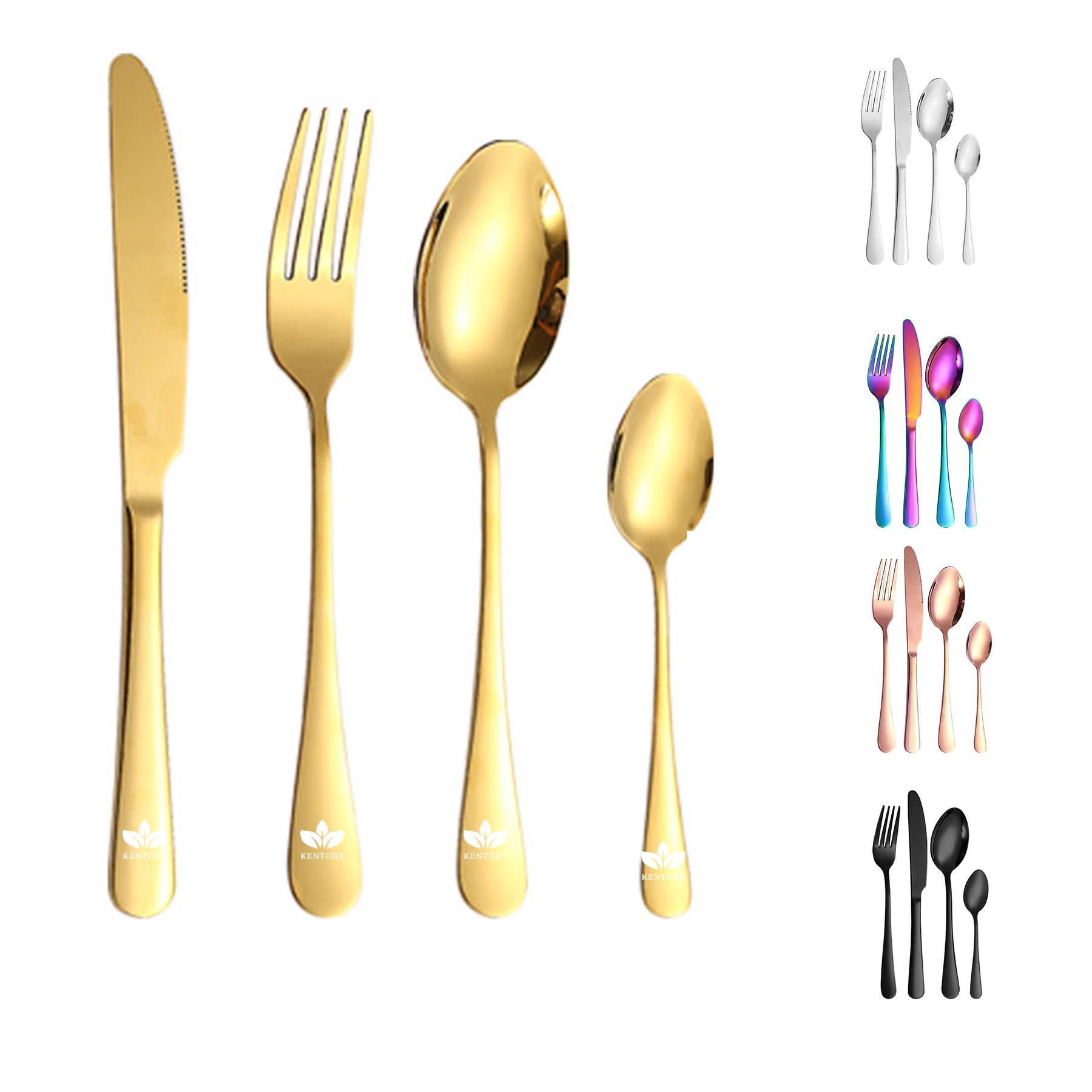 Silverware Flatware Cultery Utensils Set Of 4