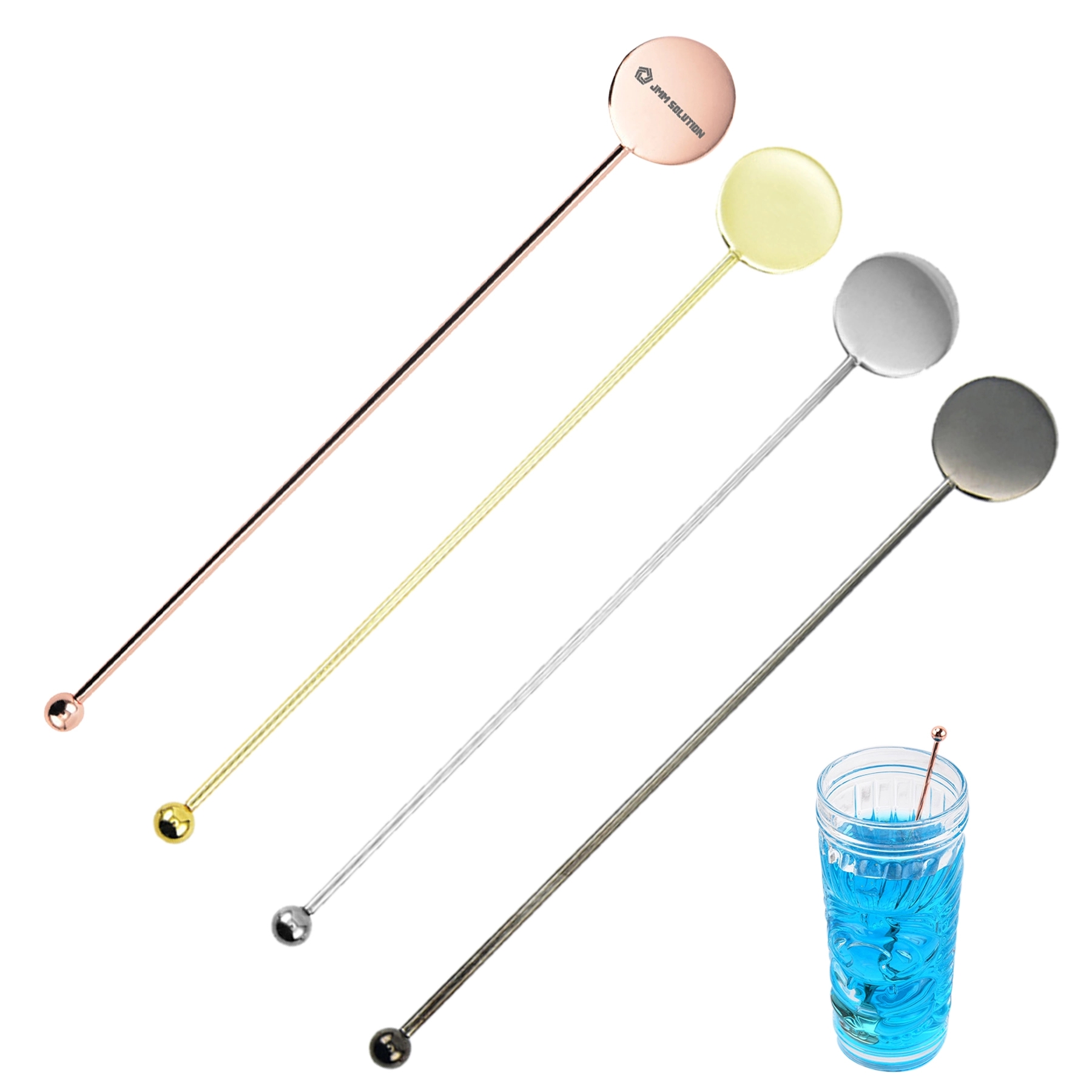 Stainless Steel Coffee Beverage Cocktail Stirrers Stir