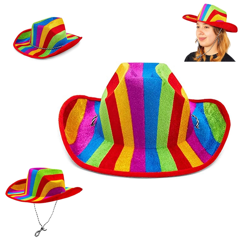 Toy Rainbow Stripe Hat