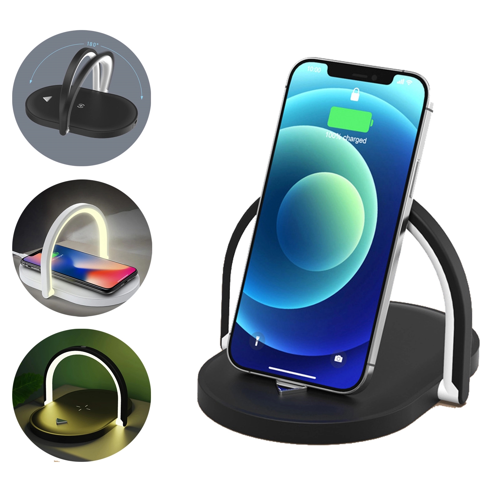 Wireless Charger Led Desk Lamp