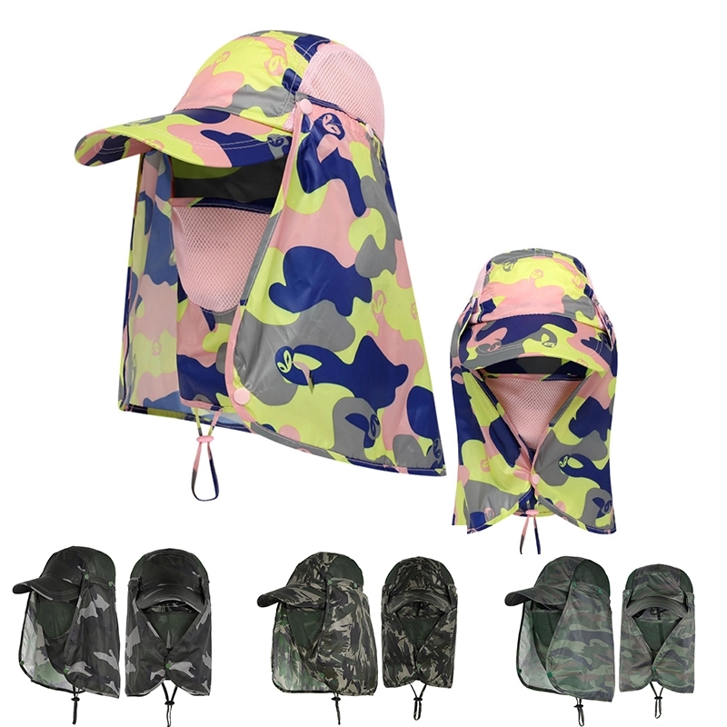 Home Prefer Outdoor Upf50+ Mesh Sun Hat Wide Brim