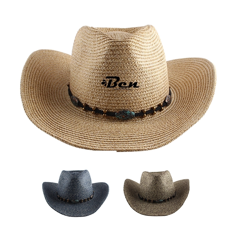 Men'S Classic Straw Lifeguard Hat