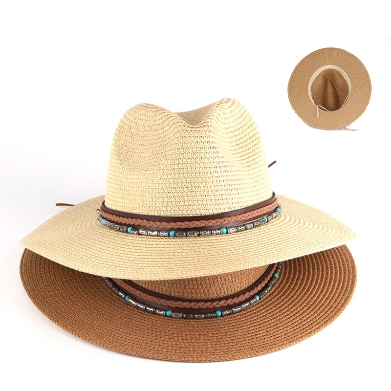 Gambler Straw Hat Skimmer Boater