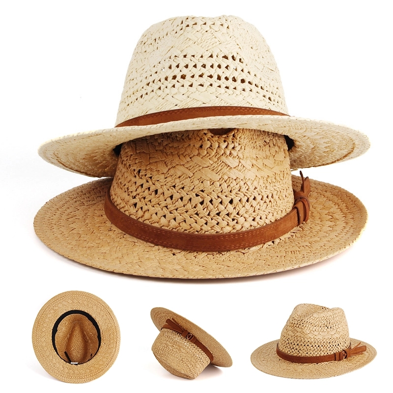 Gambler Straw Hat Skimmer Boater