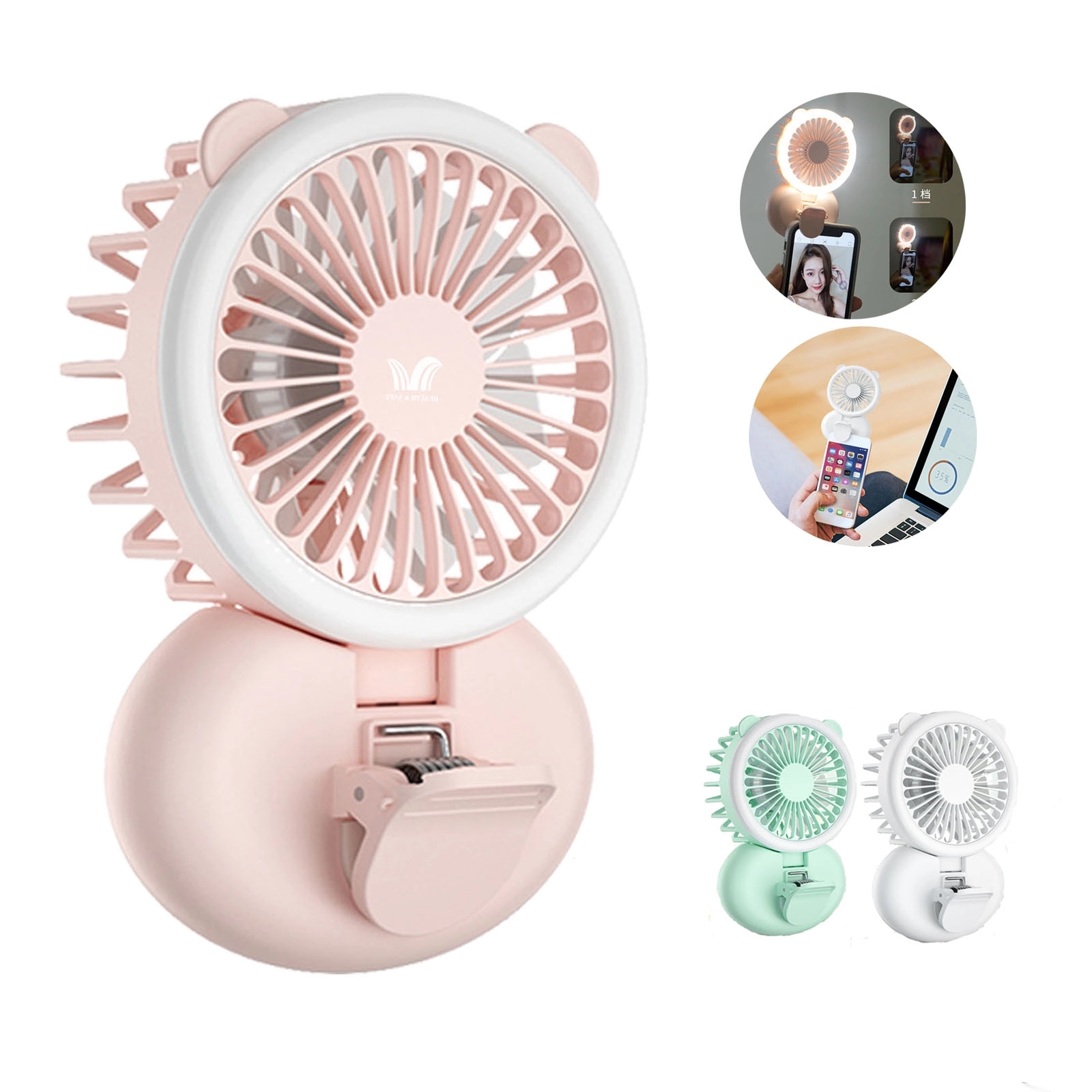 Handheld Mini Usb Fill Light Fan