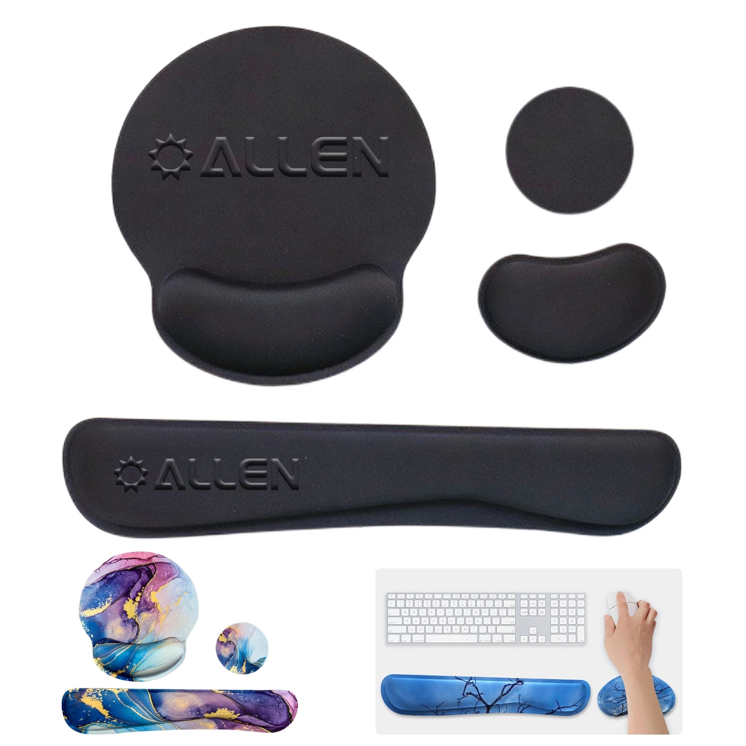 Custom Mouse Pad With Wrist Rest