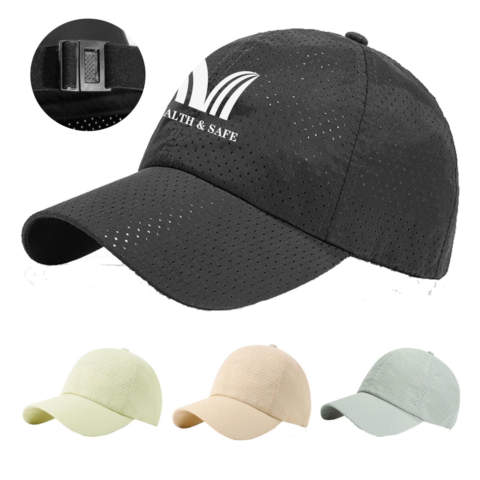 Unisex Outdoor Adjustable Quick Dry Sun Cap