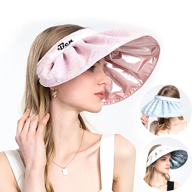 Empty Visor Cap For Women Wide Beach Sun Hats