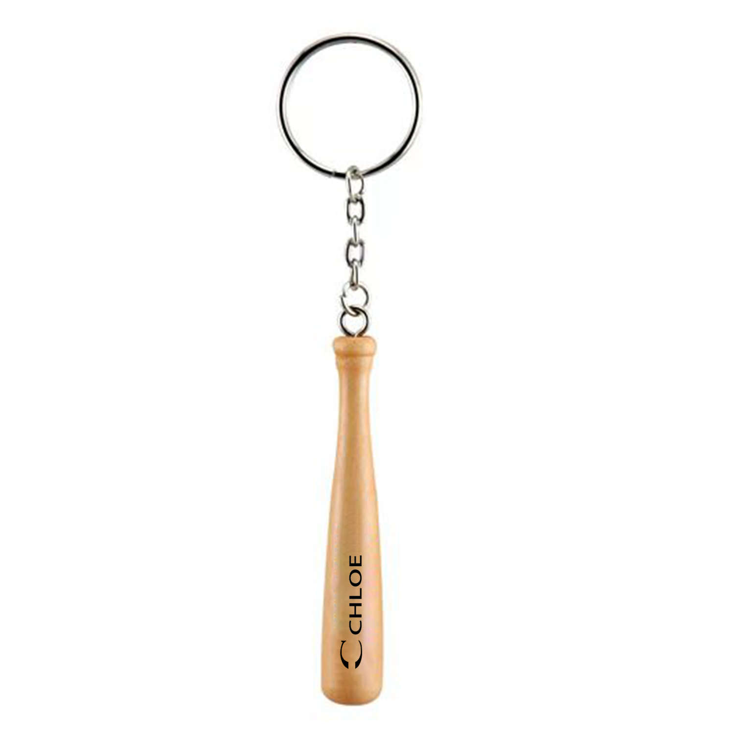 Baseball Bat Key Tag