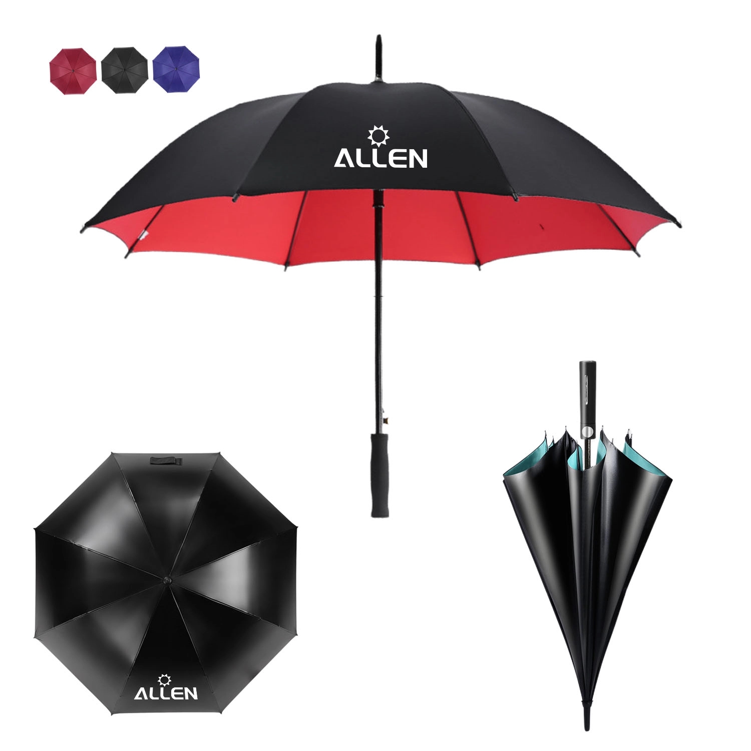 Auto Open Golf Gift Umbrella