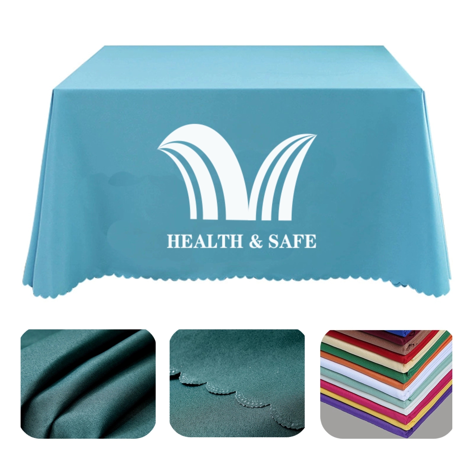 Outdoor Sun Protection Advertising Tablecloth