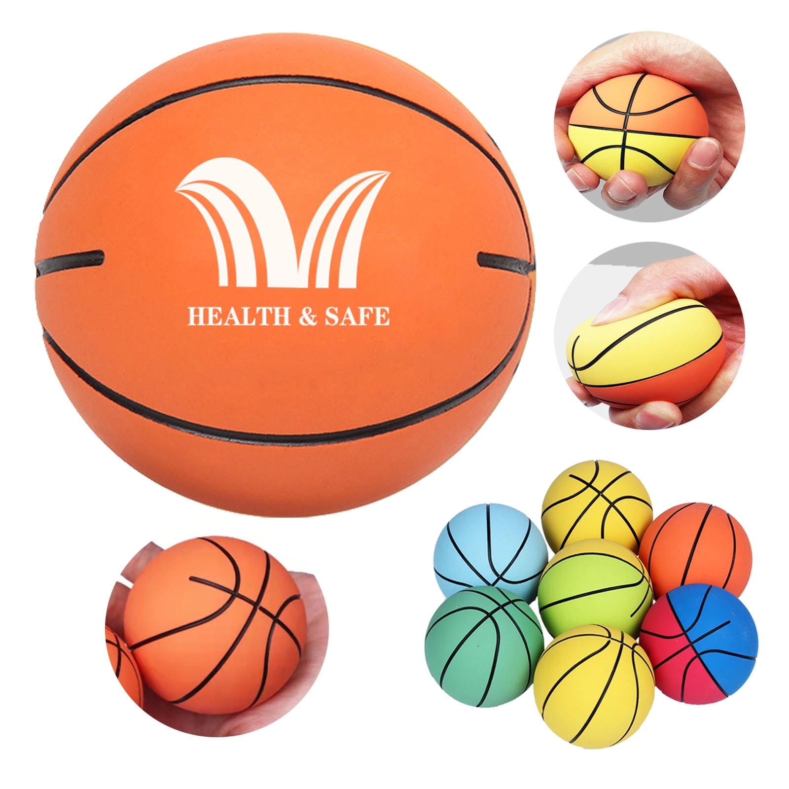 6Cm Mini Rubber Hollow Elastic Ball