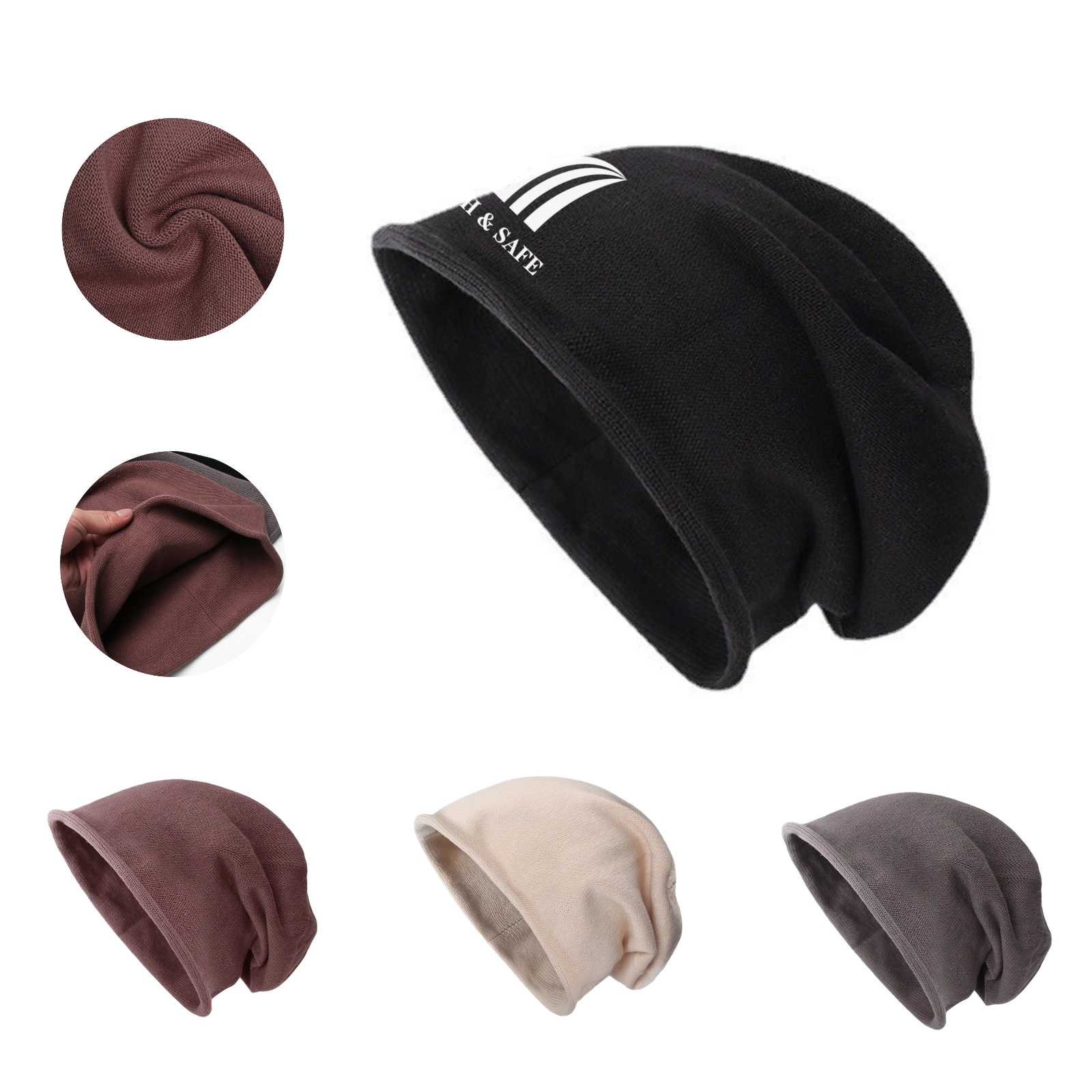 Casual Unisex Knit Toque