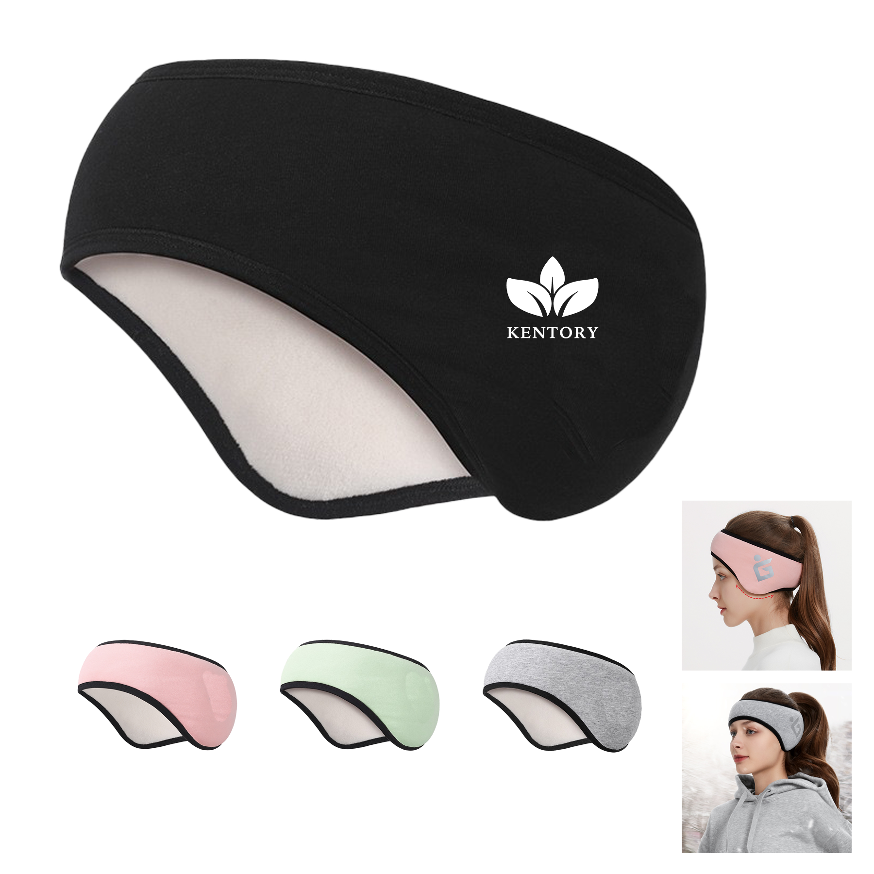 Warmer Headband Winter Fleece Ear Band Covers