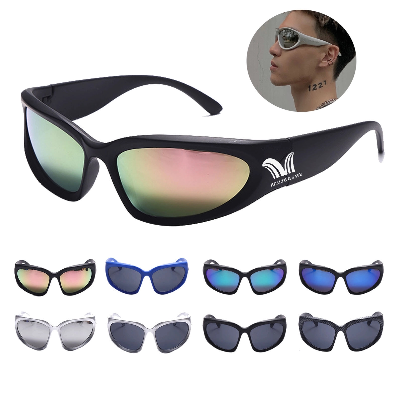 Unisex Polarized Sports Sunglasses