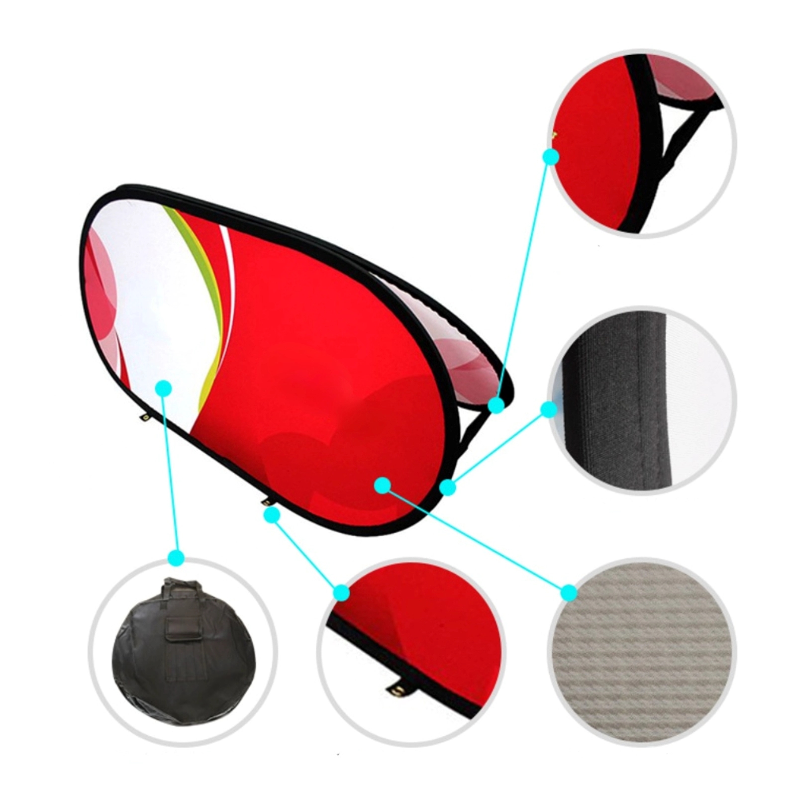 Folding Double Sided A-Screen Advertising Stand