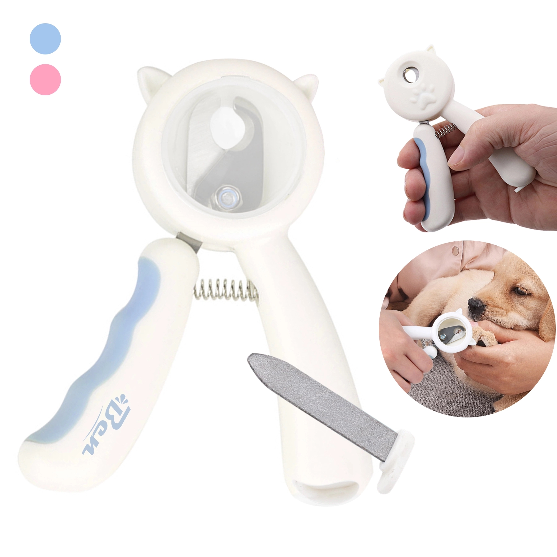 Pet Nail Clippers For Animals Claw Trimmer Home Grooming Kit