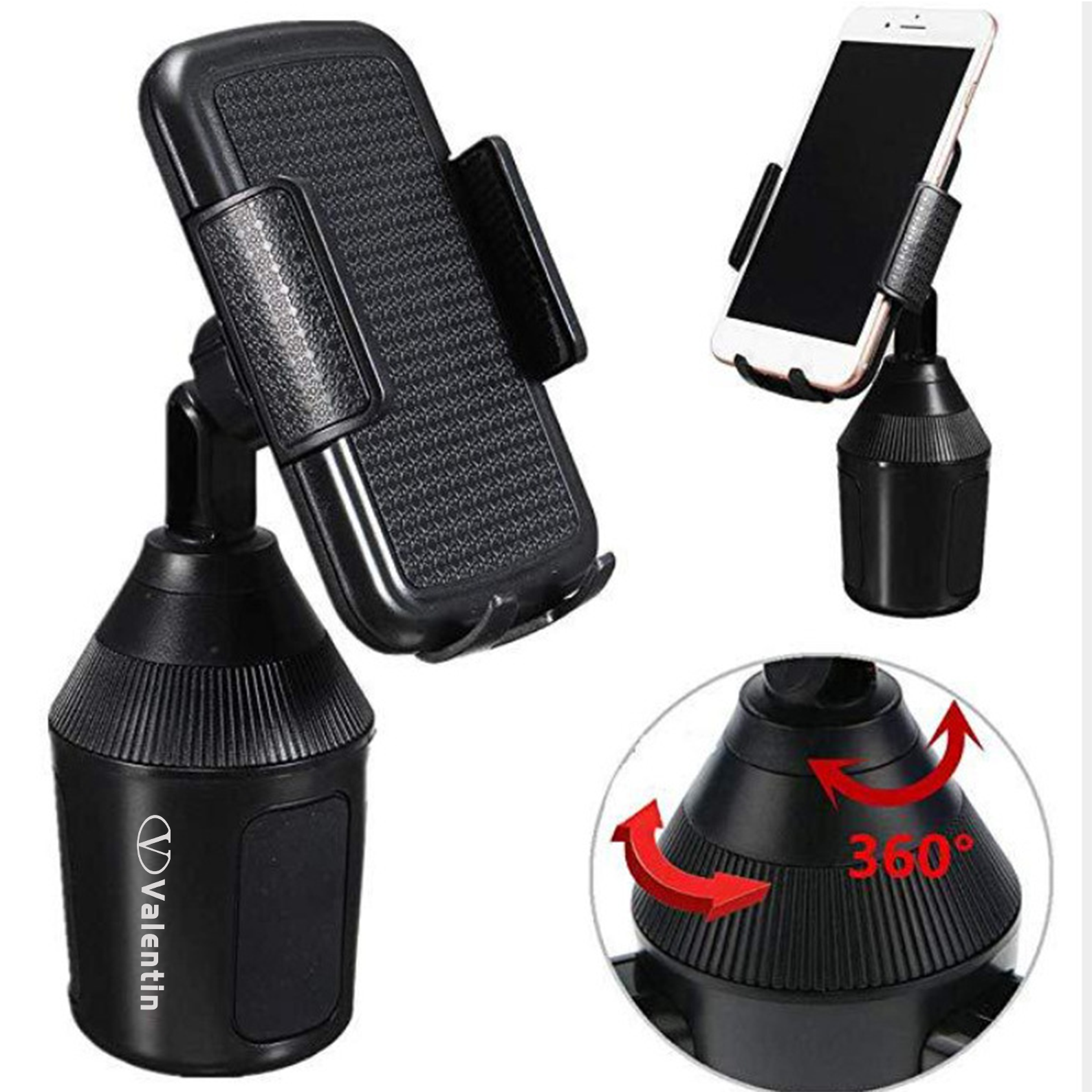 Universal Adjustable Cup Phone Holder