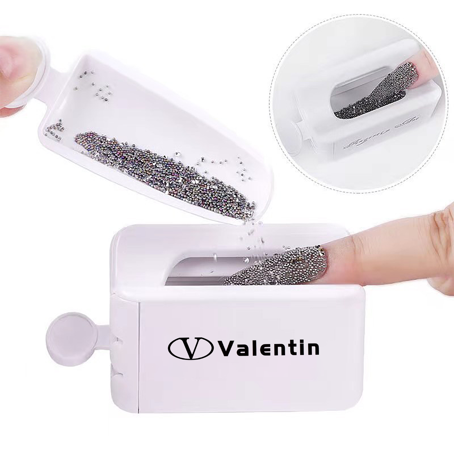 Dip Powder Recycling Nail Tray