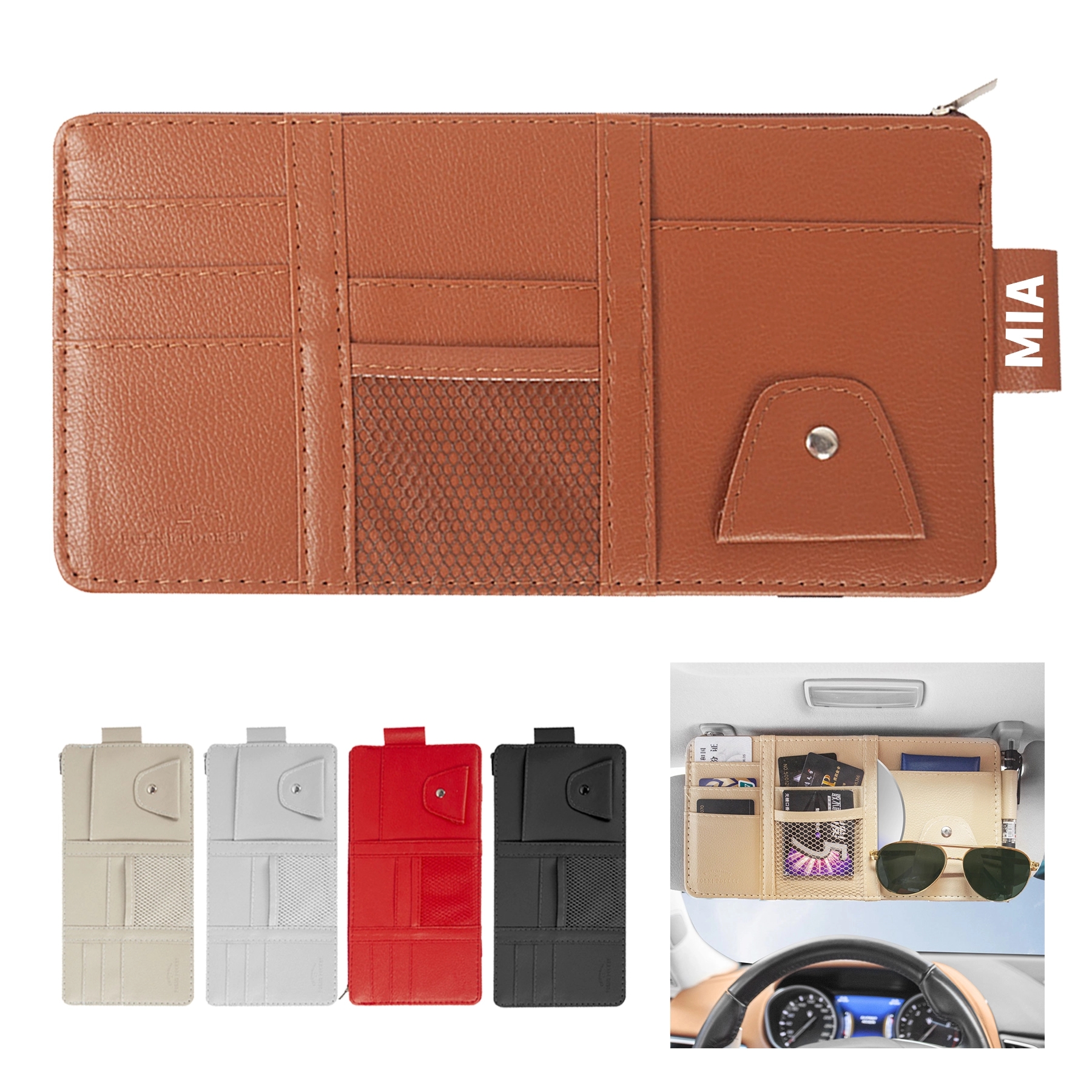 Car Visor Storage Clips