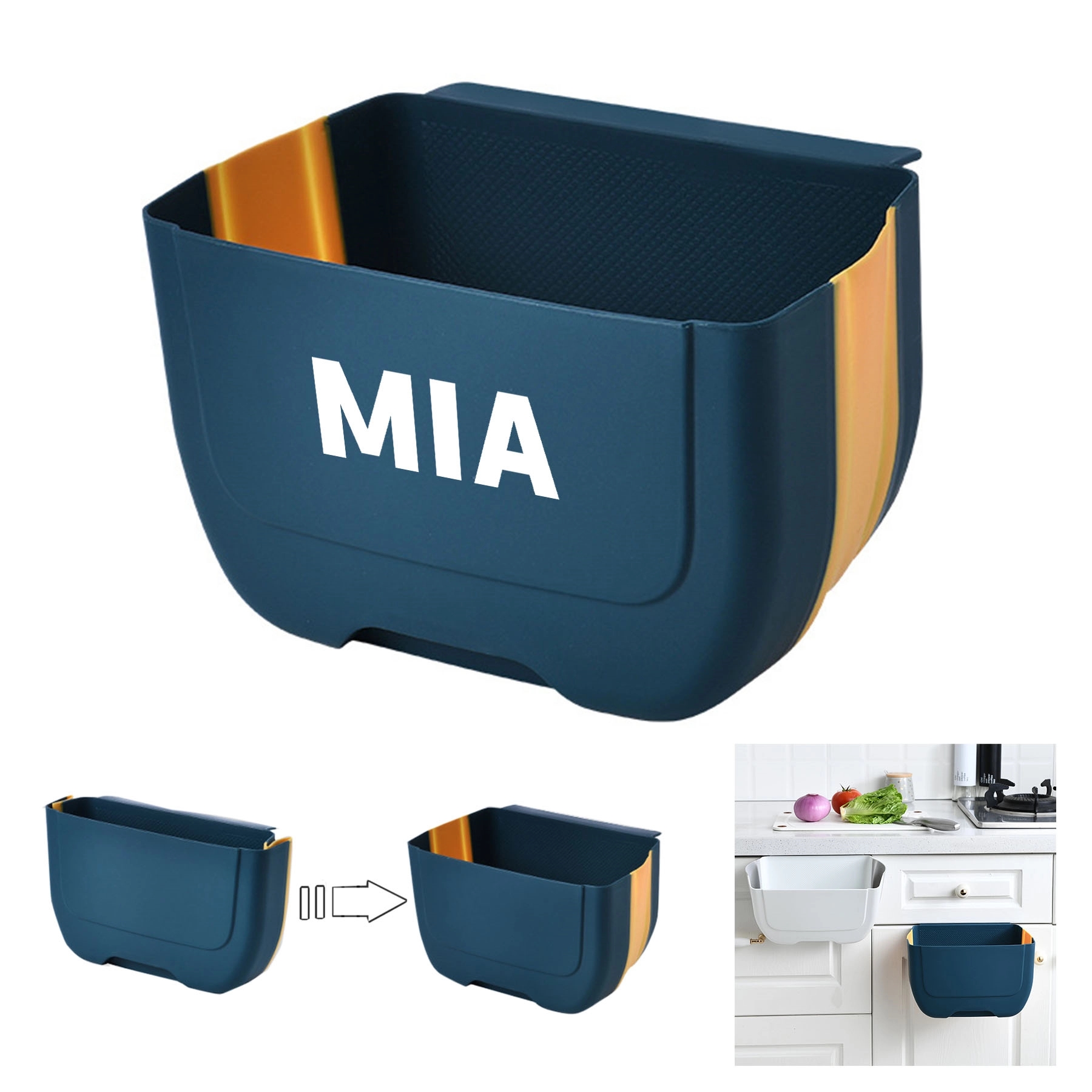 Hanging Kitchen Folding Bins